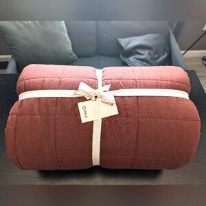NWT Quince European Linen Quilt